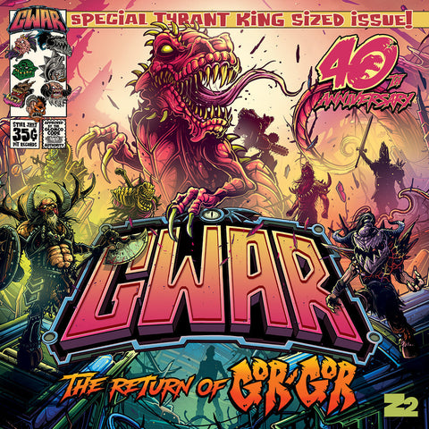 GWAR Celebrates 40th Anniversary with New Multimedia Release 'The Return of Gor Gor' Out July 25th via Pit Records and Z2 Comics