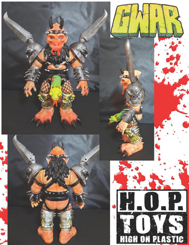 High on Plastic and GWAR Announce Oderus Urungus 10” Toy