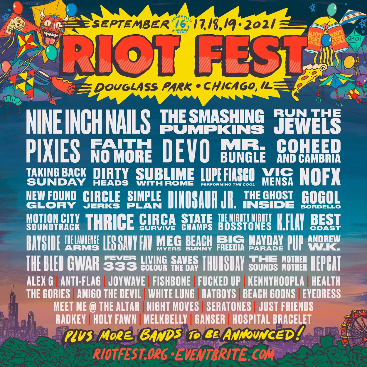 We're playing Riot Fest 2021! – GWAR