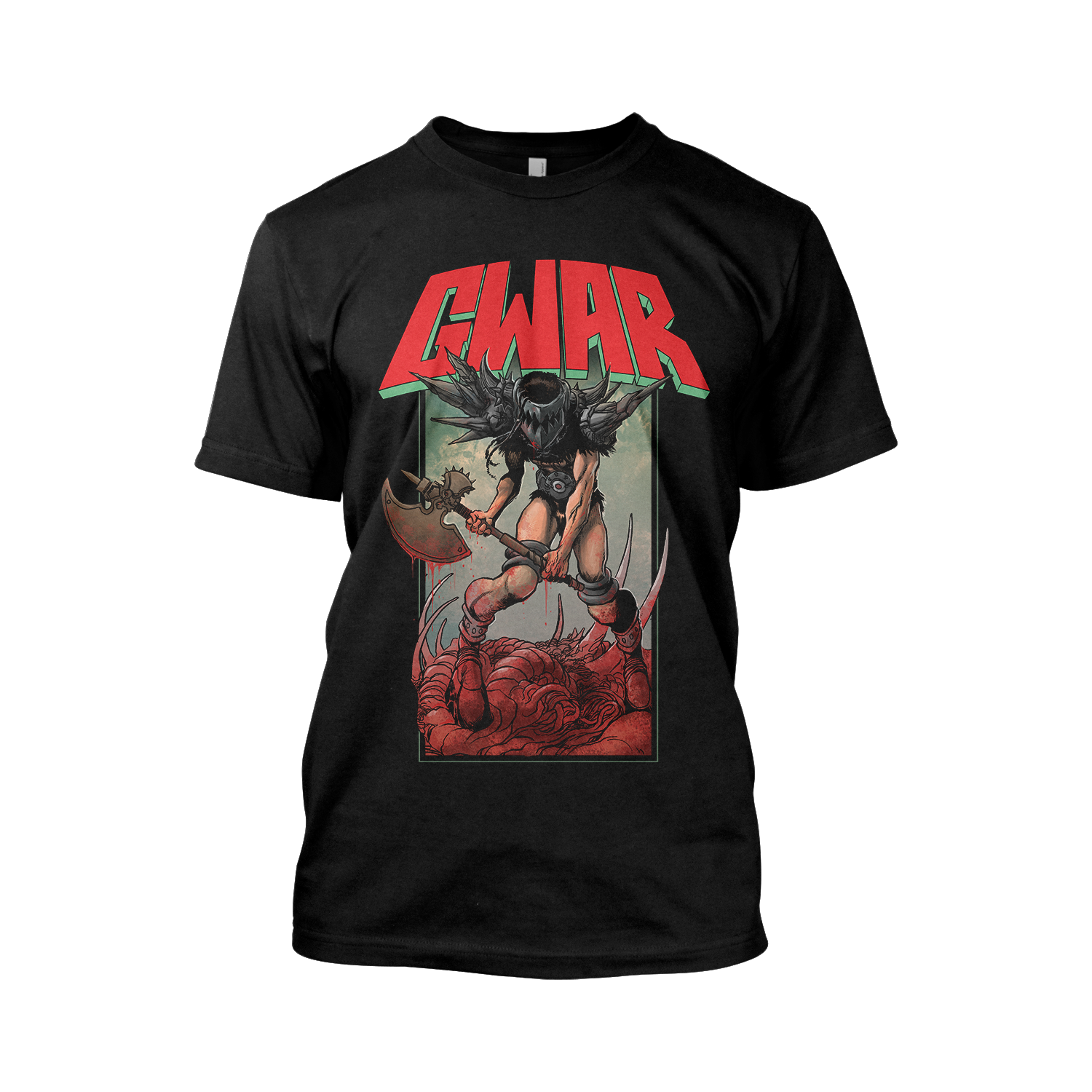 GWAR 90s ヴィンテージTシャツ JAXTAPOZ GWAR 表紙