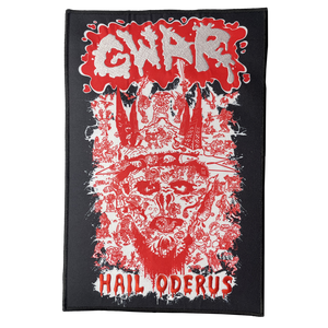 Hail Oderus Embroidered and Printed Back Patch