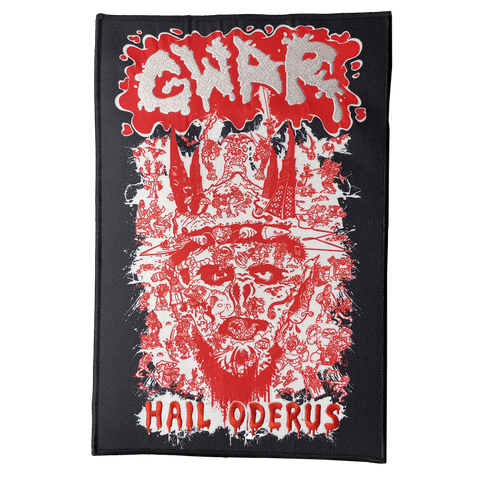 Hail Oderus Embroidered and Printed Back Patch