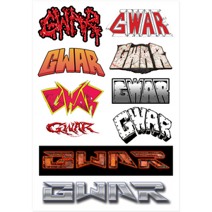 Classic Logos Sticker Sheet