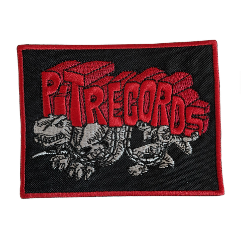GWAR Pit Records Logo Embroidered Patch