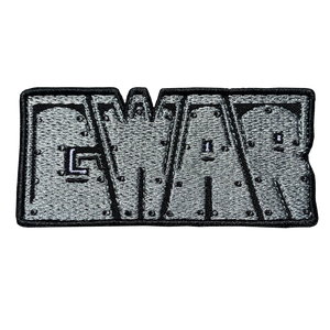 GWAR Steel Logo Embroidered Patch